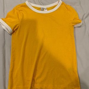 Divided Yellow H & M Shirt